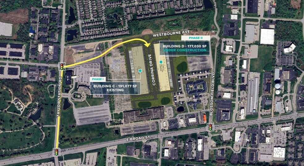 More Photos Of 240 Corrina Dr, Columbus Manufacturing For Lease