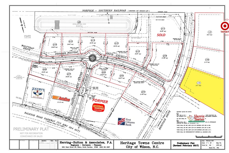 Primary Photo Of TBD Heritage Dr, Wilson Land For Sale