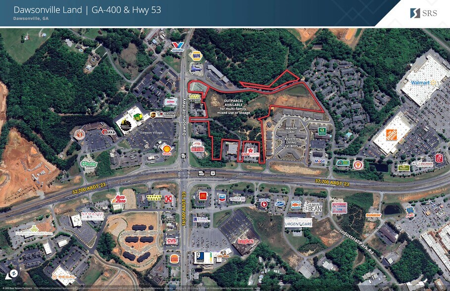 Primary Photo Of GA 400, Dawsonville Land For Sale