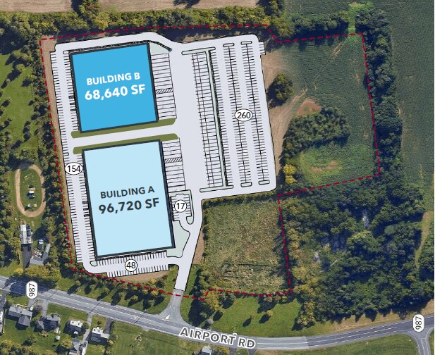More Photos Of 4000 Airport Road Rd, Bethlehem Distribution For Lease