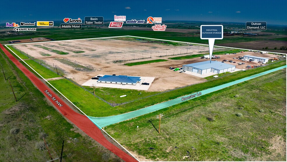 More Photos Of 13267 56th St NW, Williston Contractor Storage Yard For Sale