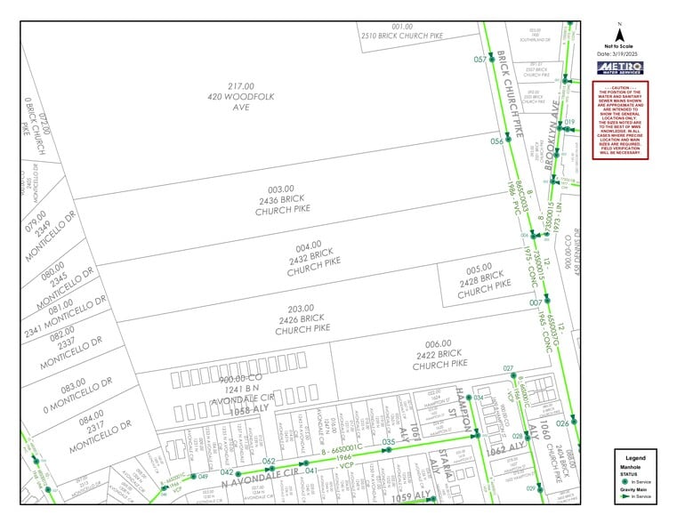 More Photos Of 2428 Brick Church Pike, Nashville Land For Sale