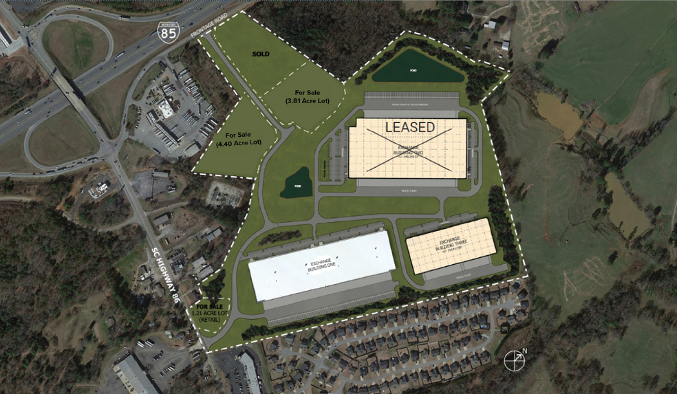 Primary Photo Of 120 Exchange Logistics Park Dr, Piedmont Distribution For Lease