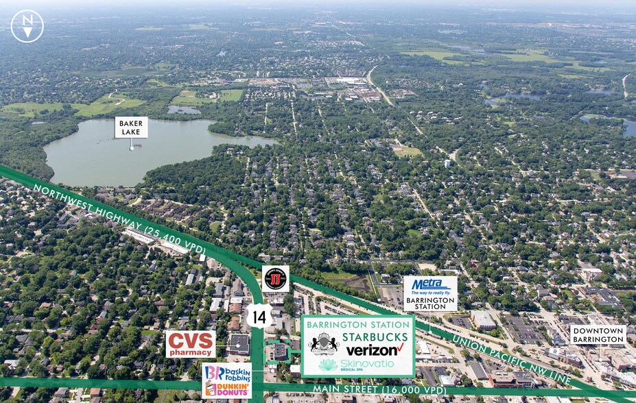 More Photos Of 114-120 S Northwest Hwy, Barrington Storefront For Sale