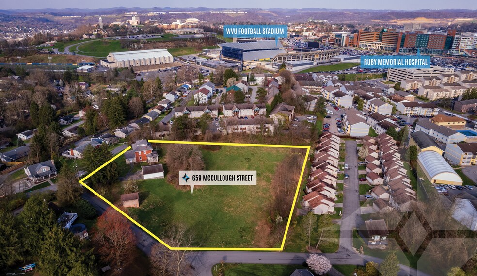 659 McCullough Ave, WV 26505 Land For Sale