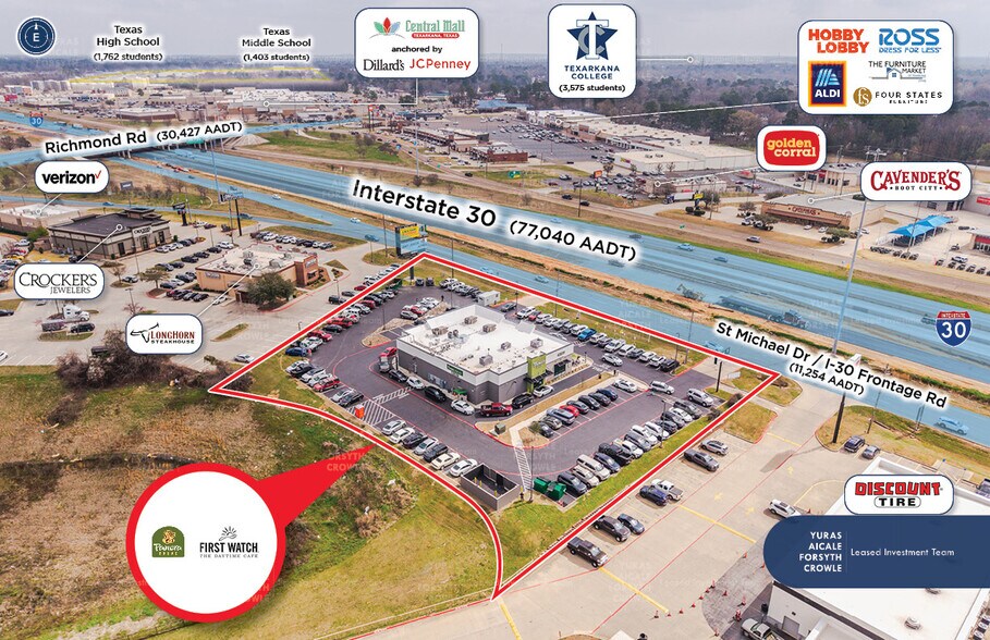 More Photos Of 4002 Saint Michael Dr, Texarkana Fast Food For Sale