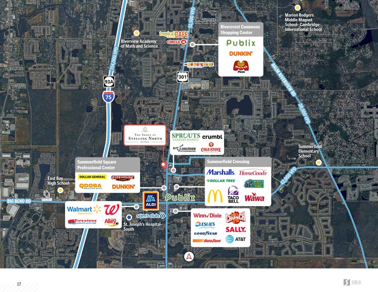 More Photos Of 10460 Stelling Dr, Riverview Storefront For Sale