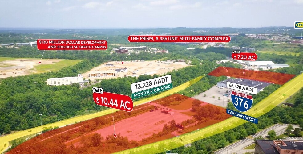 More Photos Of 1000-2000 Casteel Dr, Coraopolis Land For Lease