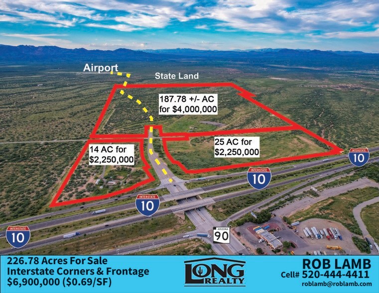 More Photos Of NWC I-10 / Highway 90, Benson Land For Sale