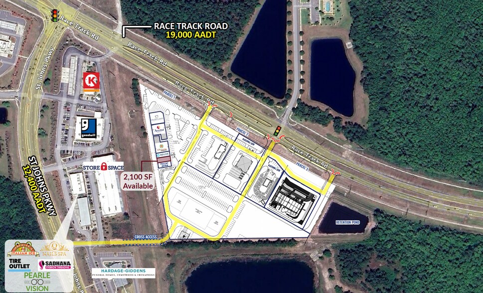 More Photos Of 4580 Race Track Rd, Saint Johns General Retail For Lease