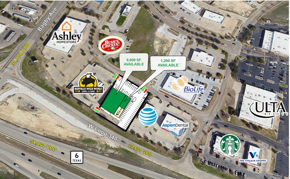 More Photos Of 2316 W Loop 340, Waco Freestanding For Lease