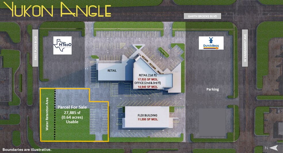 Primary Photo Of First Place Blvd & Garth Brooks Blvd, Yukon Land For Sale