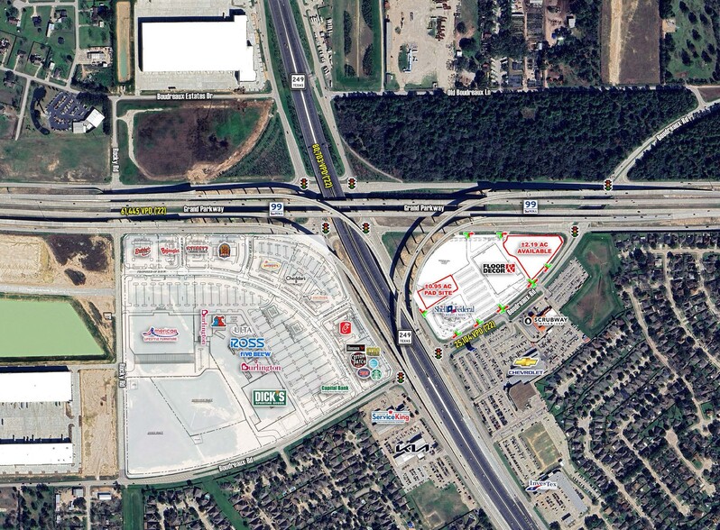 Primary Photo Of SEC Hwy 249 & Hwy 99, Tomball Land For Lease