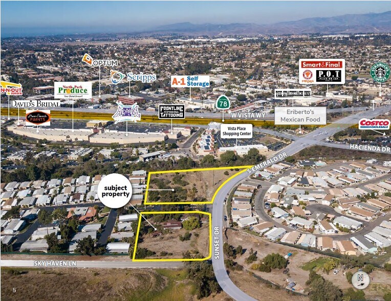 More Photos Of 2112 Sunset Dr, Vista Land For Sale