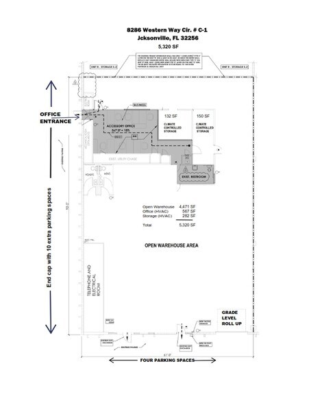 More Photos Of 8286 Western Way Cir, Jacksonville Distribution For Lease