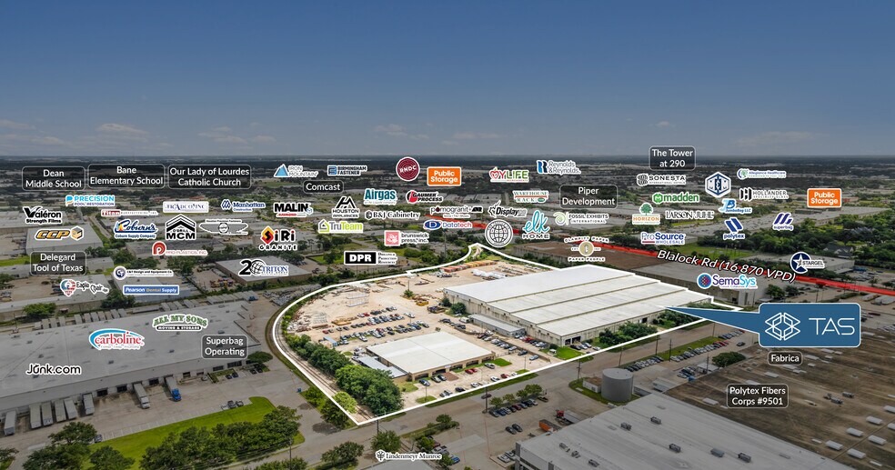 More Photos Of 9450 W Wingfoot Rd, Houston Manufacturing For Sale
