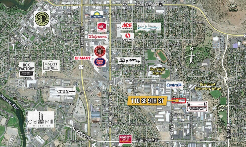 More Photos Of 110 SE 9th St, Bend Manufacturing For Lease