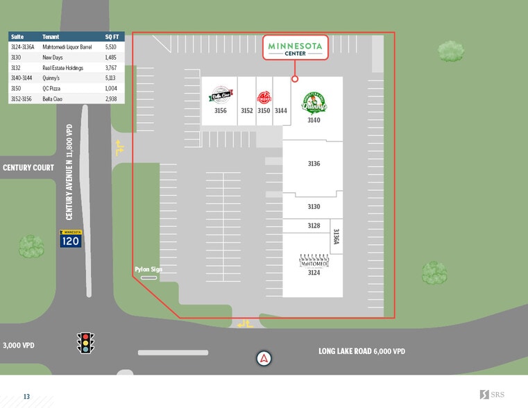 More Photos Of 3124-3156 Century Ave N, Mahtomedi General Retail For Sale