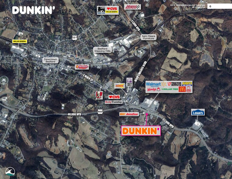 More Photos Of 1111 E Lynchburg Salem Tpke, Bedford Fast Food For Sale