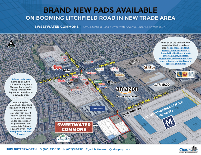 Primary Photo Of NWC Litchfield Rd & Catcus Rd, Surprise Land For Sale