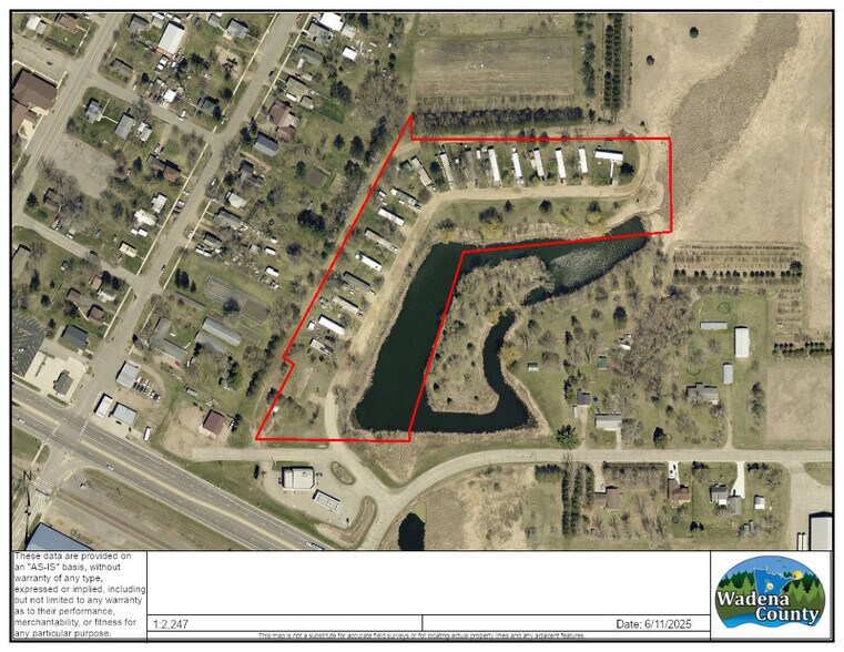 Primary Photo Of 102 NE Clark Dr, Verndale Manufactured Housing Mobile Home Park For Sale