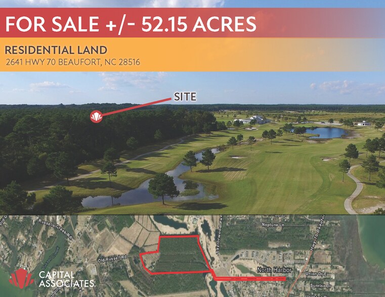 Primary Photo Of 2641 HWY 70 US-70 Hwy, Beaufort Land For Sale