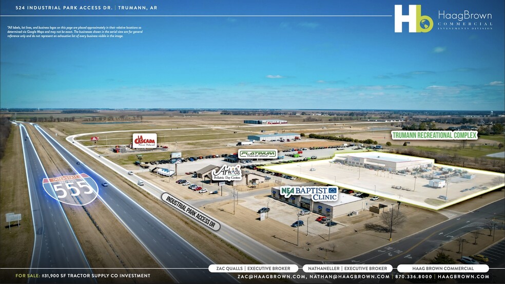 More Photos Of 524 Industrial Park Access Rd, Trumann Storefront For Sale