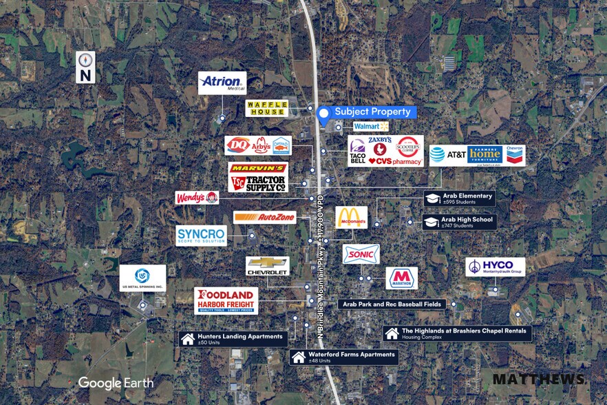 More Photos Of 1410 N Brindlee Mountain Pky, Arab Land For Sale
