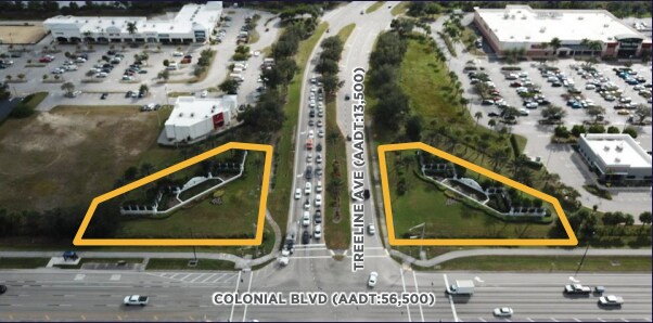 Primary Photo Of Colonial Blvd & Treeline Ave, Fort Myers Land For Sale