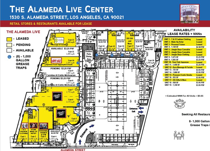 More Photos Of 1530 S Alameda St, Los Angeles General Retail For Lease