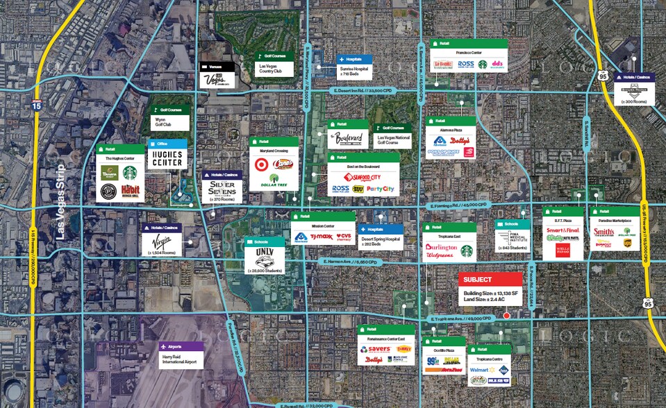 More Photos Of 3210 E Tropicana Ave, Las Vegas Medical For Lease