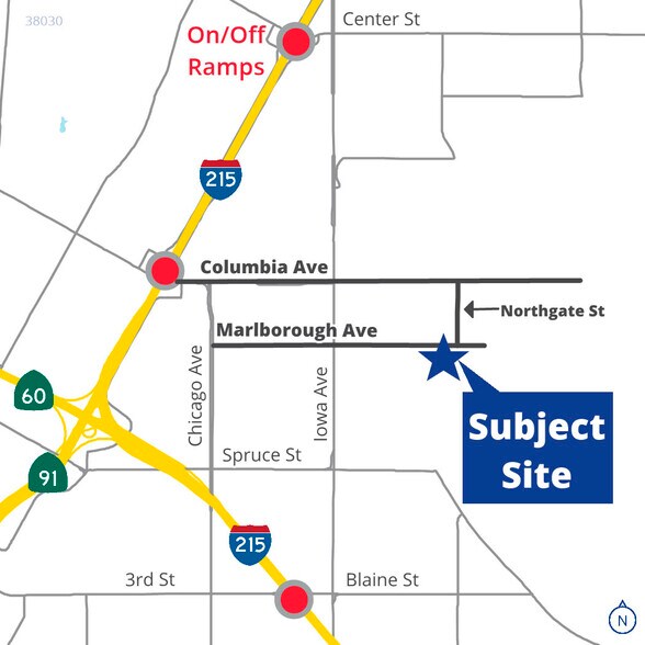 More Photos Of 900 Marlborough ave, Riverside Manufacturing For Lease