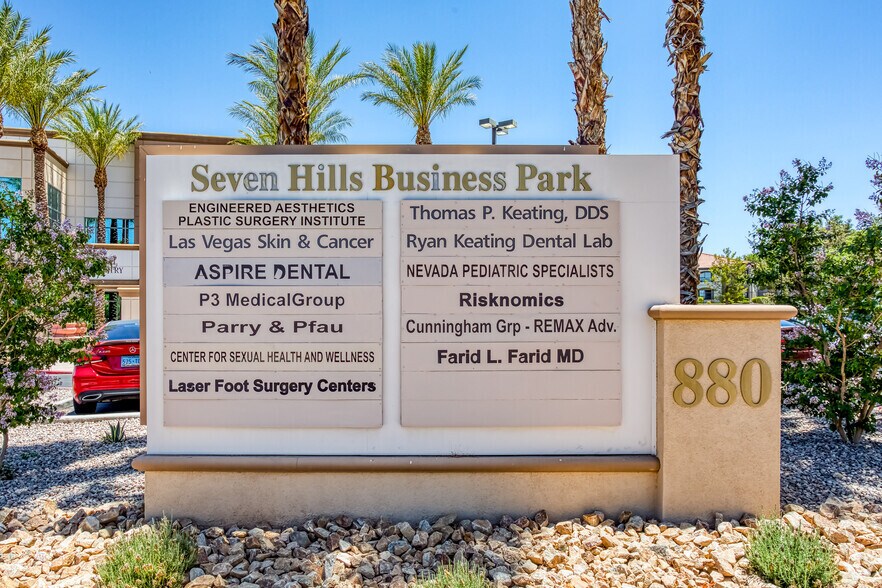 More Photos Of 880 Seven Hills Dr, Henderson Medical For Lease