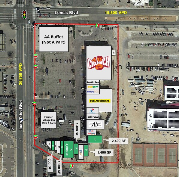 More Photos Of 800-840 Juan Tabo Blvd, Albuquerque Unknown For Lease