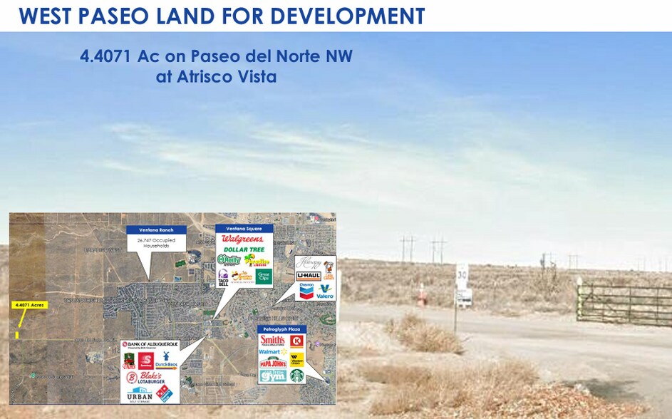 Primary Photo Of Paseo del Norte NW, Albuquerque Land For Sale