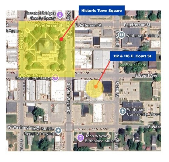 More Photos Of 112-116 E Court Ave, Winterset Storefront Retail Residential For Sale