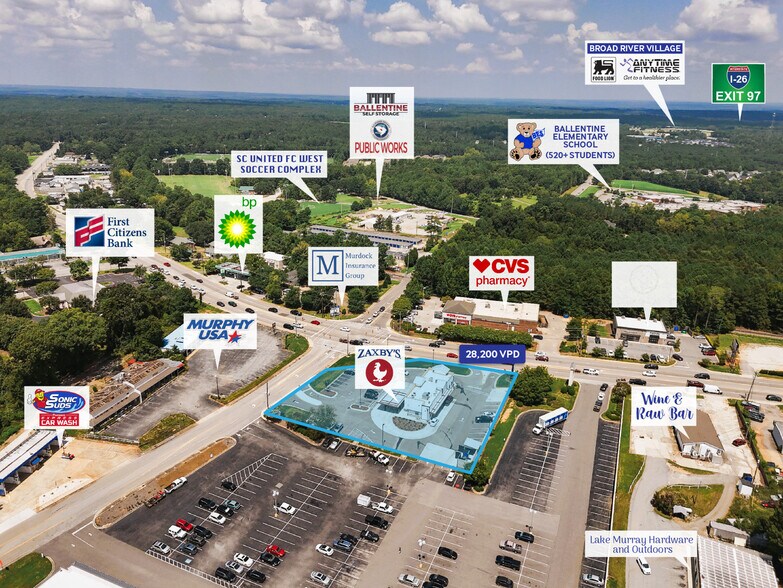 More Photos Of 1325 Dutch Fork Rd, Irmo Fast Food For Sale