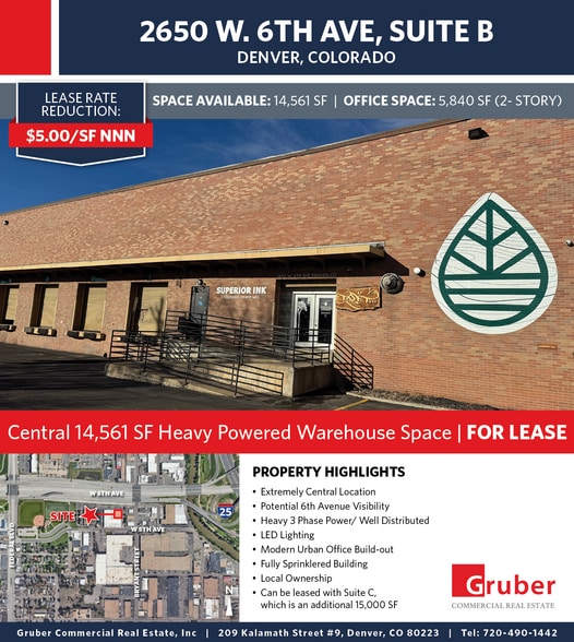 Primary Photo Of 2650-2680 W 6th Ave, Denver Warehouse For Lease