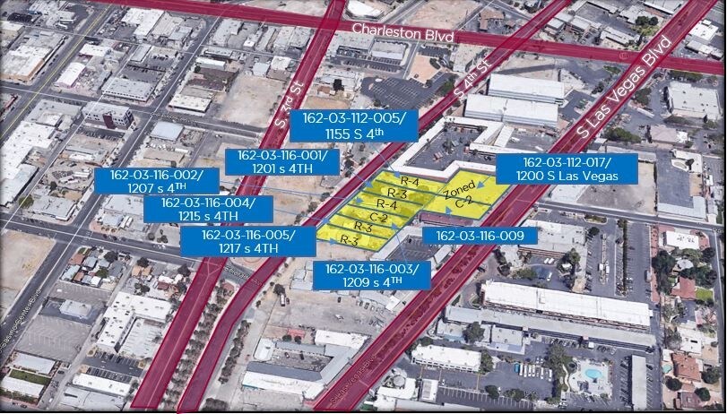 More Photos Of 1200 S Las Vegas Blvd, Las Vegas Land For Sale