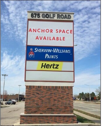 More Photos Of 675 W Golf Rd, Hoffman Estates Storefront For Lease