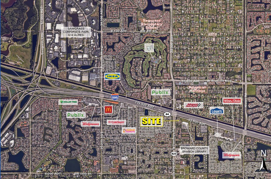 Primary Photo Of 780 S Flamingo Rd, Fort Lauderdale Land For Lease