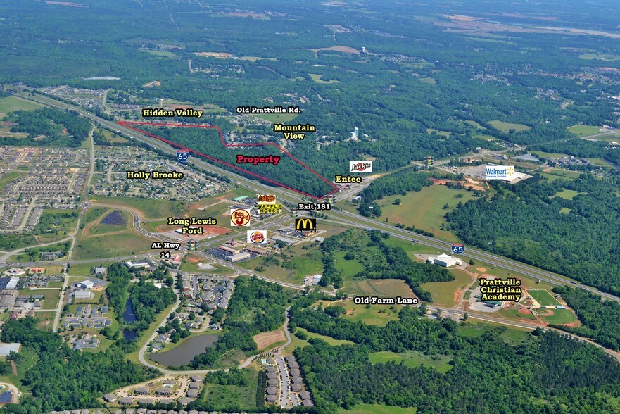 More Photos Of 85.95 Acres NE Corner Of I-65 & AL Hwy 14 Hwy, Millbrook Land For Sale