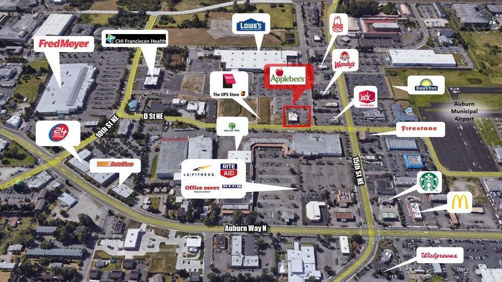 More Photos Of 1441 D St NE, Auburn Restaurant For Lease