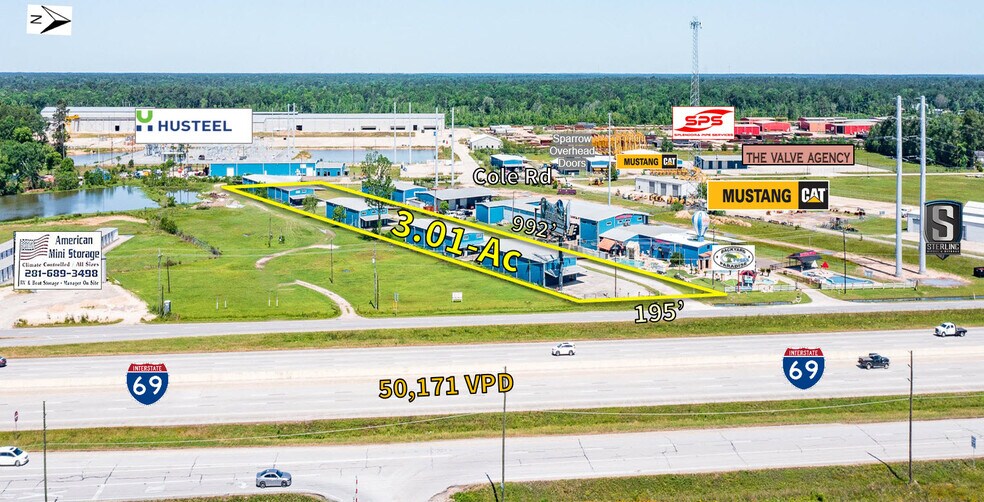Primary Photo Of 12586 US-59, Splendora Warehouse For Sale