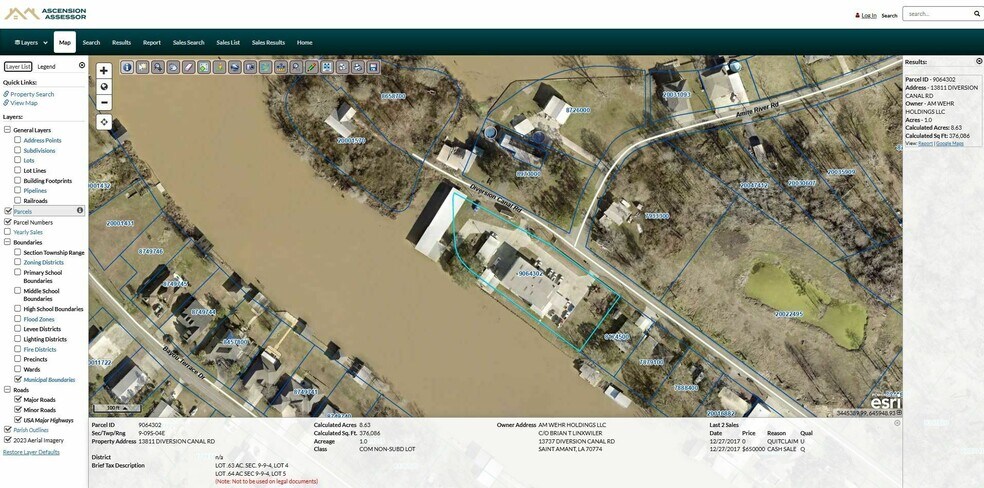 More Photos Of 13811 Diversion Canal Rd, Saint Amant Industrial For Sale