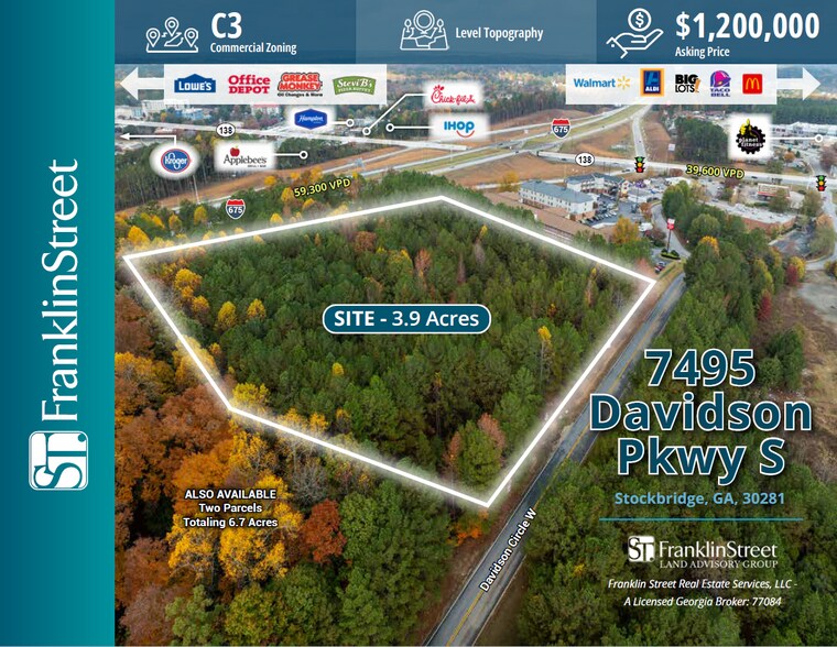 Primary Photo Of 7495 Davidson Pkwy N, Stockbridge Land For Sale