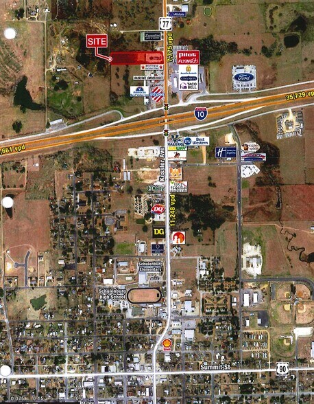 More Photos Of 718 N US Highway 77, Schulenburg General Retail For Sale