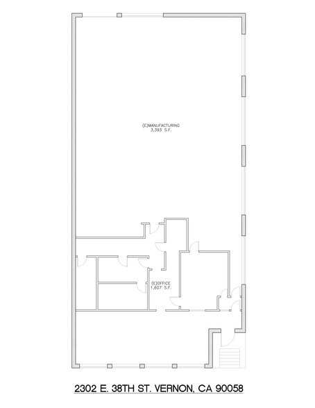 More Photos Of 2302 E 38th St, Vernon Manufacturing For Sale