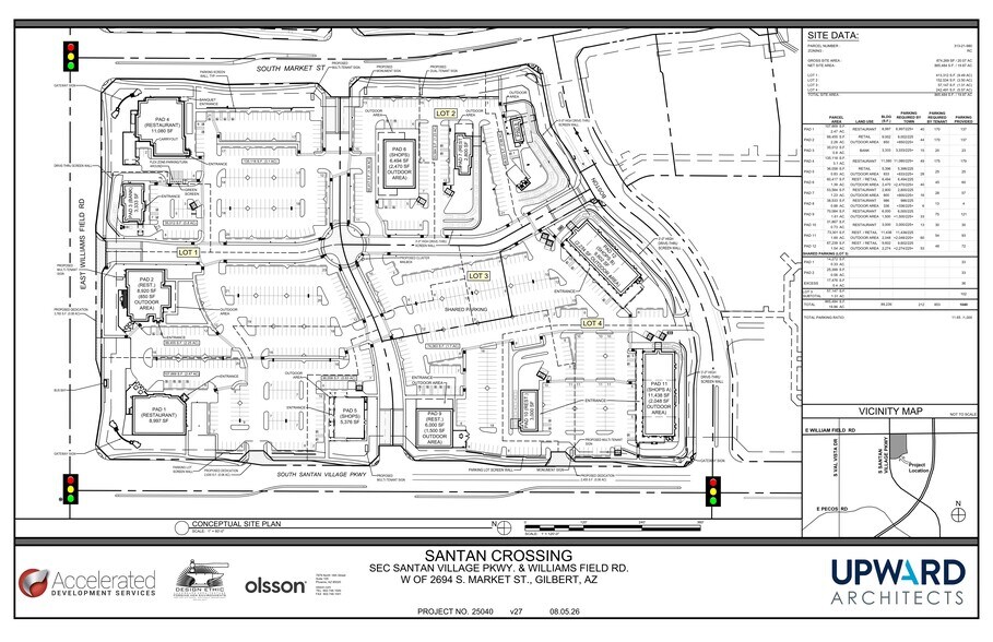 Primary Photo Of SEC E Williams Fld Rd & S Santan Village Pkwy, Gilbert Unknown For Lease
