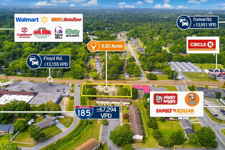 More Photos Of 2012 Floyd Rd, Columbus Land For Sale